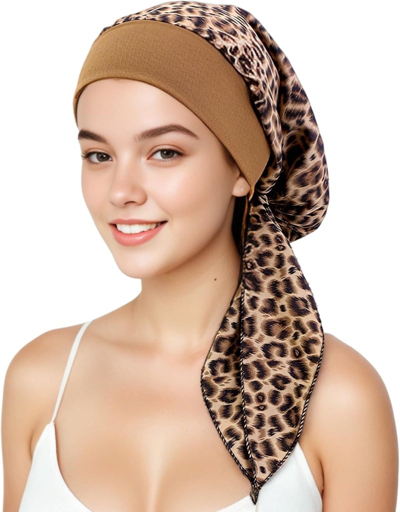 Belleshow Chemo Headwear Turbans for Women, Cancer Head Scarf, Headwear Coverings Caps, Head Wraps for Cancer Patients - Image 1
